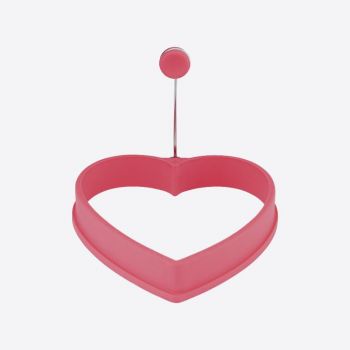 Dotz eibakring uit silicone hart roze 11x11x2cm