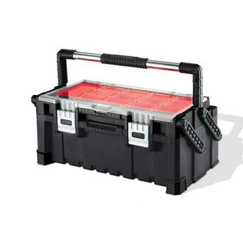 Keter Cantilever Toolbox Combo Zwart-rood
